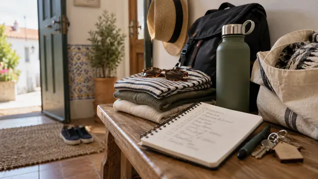 Close editorial view of a handwritten-looking checklist with all writing out of focus.