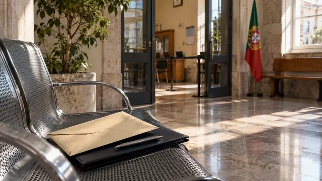 A sealed official-looking document envelope without any seal or text visible.