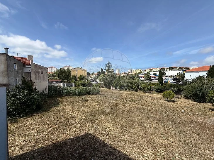 Vista geral do terreno a partir da zona coberta
